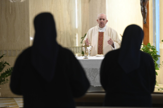 9-Holy Mass presided over by Pope Francis at the Casa Santa Marta in the Vatican: “The Spirit teaches us everything, introduces us to mystery,  makes us remember and discern”