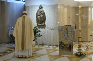 14-Holy Mass presided over by Pope Francis at the Casa Santa Marta in the Vatican:"Our relationship with God is gratuitous, it is friendship"