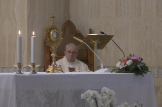 11-Misa celebrada por el papa Francisco de forma privada en la capilla de la Casa Santa Marta: <i>Tener el valor de ver nuestras tinieblas  para que la luz del Señor entre y nos salve</i>