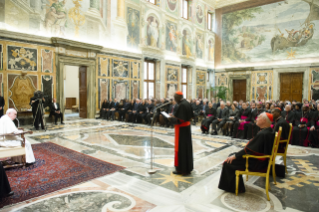 3-A los participantes en una conferencia organizada en el Vaticano con motivo del quinto aniversario del terremoto de Haití