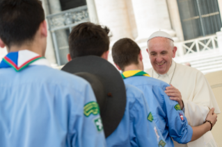 25-A la Asociación de Guías y Scouts Católicos Italianos [AGESCI] (13 de junio de 2015)