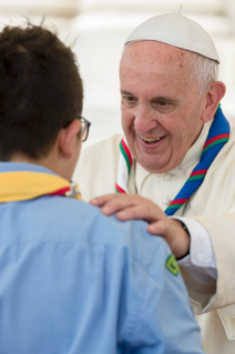 28-À l'Association des guides et scouts catholiques italiens [AGESCI]