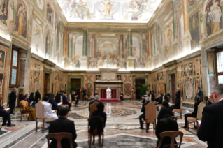 3-Address of His Holiness Pope Francis for the presentation of Credential Letters by the Ambassadors of Jordan, Kazakhstan, Zambia, Mauritania, Uzbekistan, Madagascar, Estonia, Rwanda, Denmark and India accredited to the Holy See