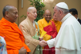 1-Saluto ai partecipanti all’incontro di dialogo tra Buddisti e Cattolici degli Stati Uniti d’America, promosso dal movimento dei Focolari e dal Pontificio Consiglio per il Dialogo Interreligioso 