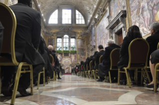 11-To the Diplomatic Corps accredited to the Holy See for the traditional exchange of New Year Greetings