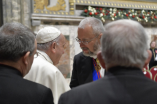 14-A los miembros del Cuerpo Diplomático acreditado ante la Santa Sede