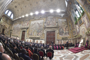 5-To the Diplomatic Corps accredited to the Holy See for the traditional exchange of New Year Greetings
