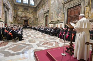 8-To the Diplomatic Corps accredited to the Holy See for the traditional exchange of New Year Greetings