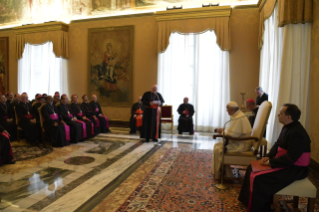 12-An die neuernannten Bischöfe, die an einem Kurs der Kongregation für die Bischöfe teilnehmen
