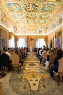 3-Aos participantes no Encontro promovido pelo Pontif&#xed;cio Conselho Cor Unum