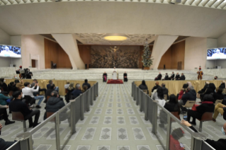 1-Au personnel du Saint-Siège et de l'État de la Cité du Vatican pour les vœux de Noël