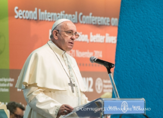 7-Visita alla Sede della FAO in Roma in occasione della II Conferenza Internazionale sulla Nutrizione (20 novembre 2014)