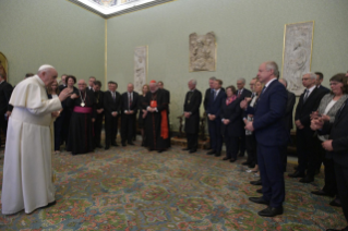 8-A una Delegazione di giornalisti Cattolici ed Evangelici dalla Repubblica Federale di Germania 