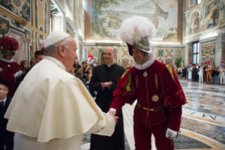 0-Udienza alle Guardie Svizzere Pontificie