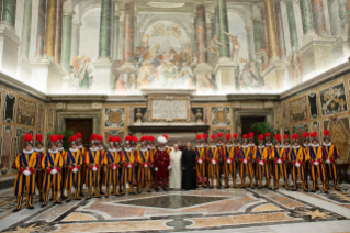 2-Audiencia a la Guardia Suiza Pontificia