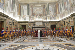 12-Alle Guardie Svizzere Pontificie, in occasione del giuramento delle nuove reclute