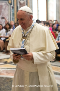 2-Udienza alle Delegate della "Conférence Internationale Catholique du Guidisme" (26 giugno 2015)