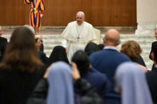 0-Audienz für Dozenten und Studenten der Päpstlichen Theologischen Fakultät »Marianum« in Rom
