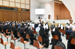 7-Audienz für Dozenten und Studenten der Päpstlichen Theologischen Fakultät »Marianum« in Rom
