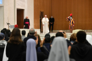 1-Audienz für Dozenten und Studenten der Päpstlichen Theologischen Fakultät »Marianum« in Rom