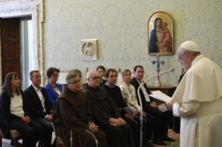 8-Ansprache von Papst Franziskus an die Delegation der Missionszentrale der Franziskaner in Bonn
