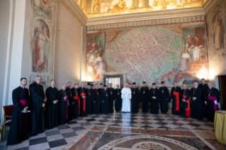 0-Audiencia al arzobispo mayor, a los metropolitas y al Sínodo permanente de la Iglesia greco-católica ucraniana