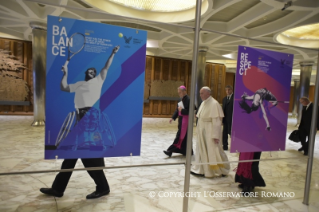 13-An die Teilnehmer der Begegnung aus Anlass der Weltkonferenz über Sport und Glauben, die der Päpstliche Rat für die Kultur organisiert hat