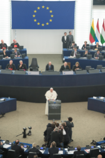 5-Discorso durante la visita al Parlamento Europeo (25 novembre 2014)
