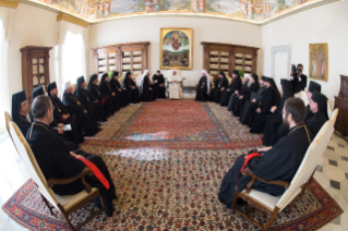 5-A los obispos ucranianos en visita "ad limina Apostolorum" 