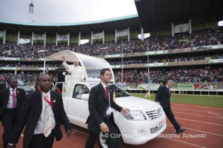 15-Apostolic Journey: Meeting with the young people at Kasarani Stadium 