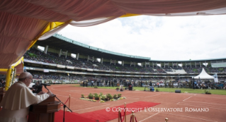 22-Apostolic Journey: Meeting with the young people at Kasarani Stadium 