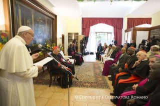 10-Apostolische Reise : Interreligiöse Begegnung im Salon der Apostolischen Nuntiatur