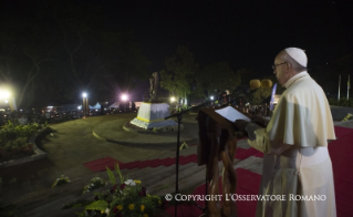 11-Apostolic Journey: Visit to Munyonyo and greeting to Catechists and Teachers