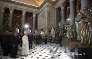 23-Viaje apostólico: Visita al Congreso de los Estados Unidos de América