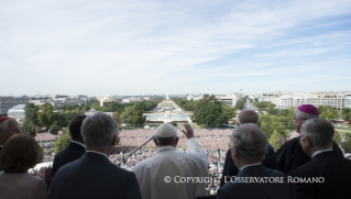 19-Viaje apostólico: Visita al Congreso de los Estados Unidos de América