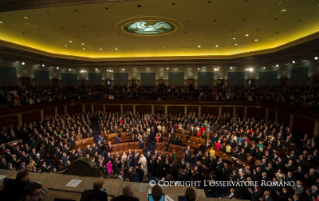 5-Viaje apostólico: Visita al Congreso de los Estados Unidos de América