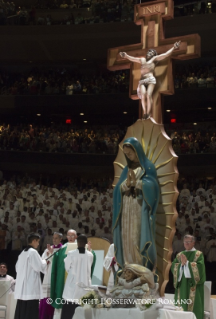 3-Apostolische Reise: Eucharistiefeier im Madison Square Garden