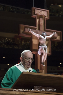 7-Apostolische Reise: Eucharistiefeier im Madison Square Garden