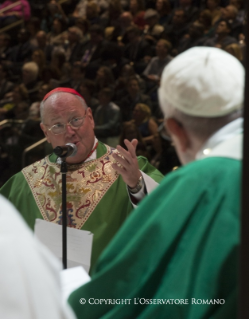 9-Apostolische Reise: Eucharistiefeier im Madison Square Garden