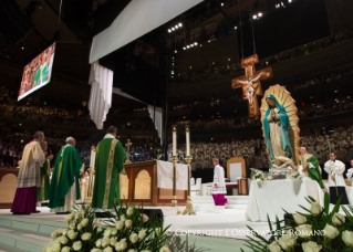 14-Apostolische Reise: Eucharistiefeier im Madison Square Garden