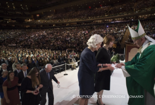 16-Apostolische Reise: Eucharistiefeier im Madison Square Garden