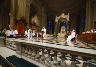 12-Viaje apostólico: Santa Misa con obispos, sacerdotes, religiosos y religiosas de Pensilvania