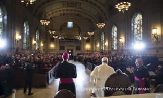 4-Voyage apostolique : Rencontre avec les évêques invités à la Rencontre mondiale des familles