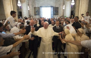 2-Viaje apostólico: Celebración de las Vísperas con sacerdotes, religiosos, religiosas y seminaristas