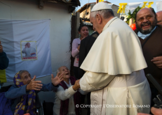 11-Viagem Apostólica: Visita à População de Bañado Norte