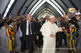 8-Apostolische Reise: Besuch im Heiligtum der g&#xf6;ttlichen Barmherzigkeit von Guayaquil
