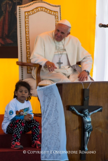 2-Viagem Apostólica: Visita ao Centro de Reabilitação Santa Cruz – Palmasola 
