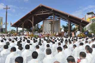 3-Apostolic Journey: Holy Mass in Christ the Redeemer Square (Santa Cruz de la Sierra)