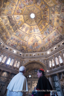 16-Visita pastoral a Prato y Florencia