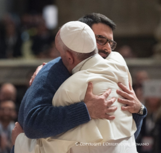 0-Visita pastoral: Encuentro con los participantes en el V Congreso de la Iglesia italiana en Florencia